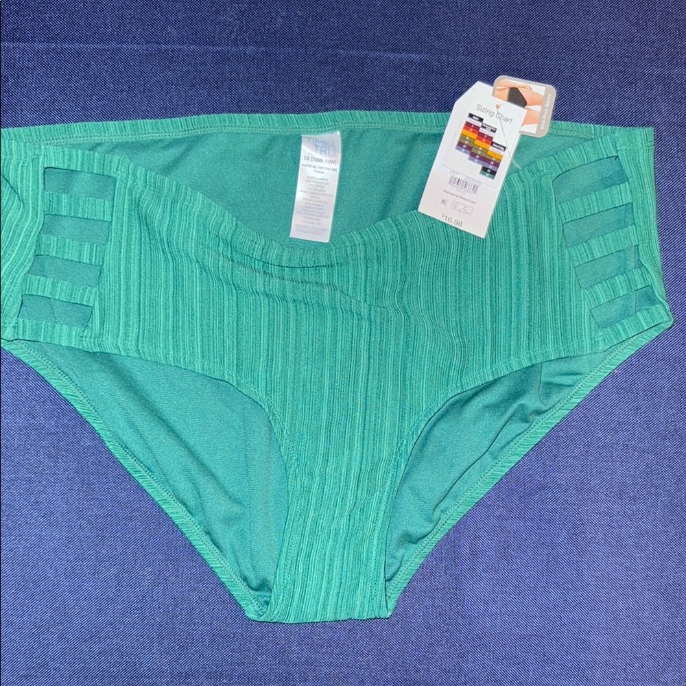 Time and Tru Green Bikini Bottom